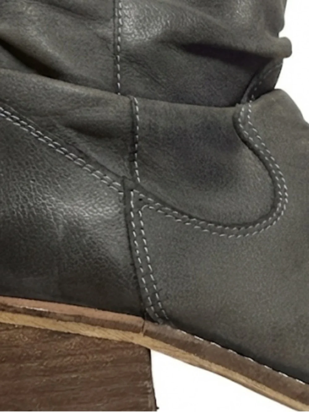 Apology Charcoal Western Ankle Boots – Women’s Size 6